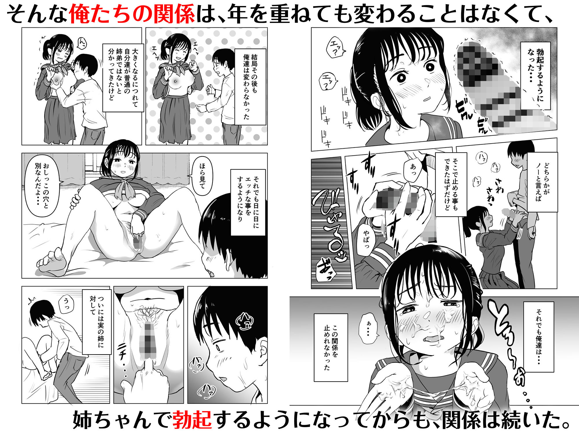 あたりまえせっくす〜姉と弟の日常〜 サンプル4ページ目