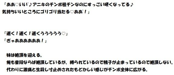 ギャル妹に童貞を奪われたオタク兄 サンプル6ページ目