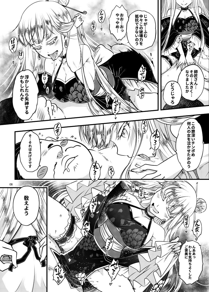 百華荘6韋駄追日霸王射月 サンプル8ページ目