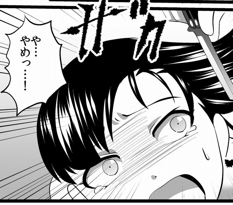 格闘家姉妹の敗者断髪処刑 サンプル4ページ目