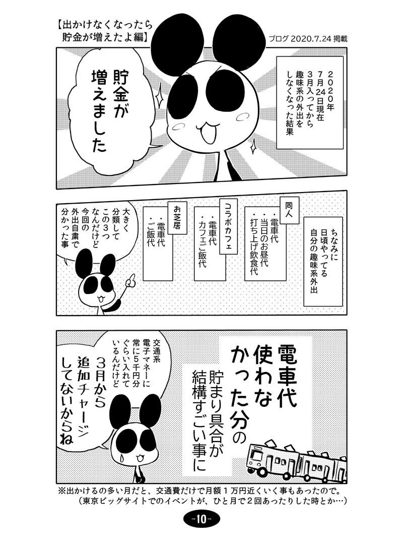 コロナウイルスと過ごす日常 2020年・2021年の記録 サンプル8ページ目
