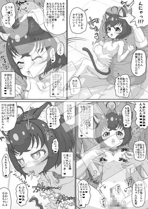 純情ネコなるちゃんはちょっぴりエッチでご主人のことが好きすぎるにゃ サンプル3ページ目
