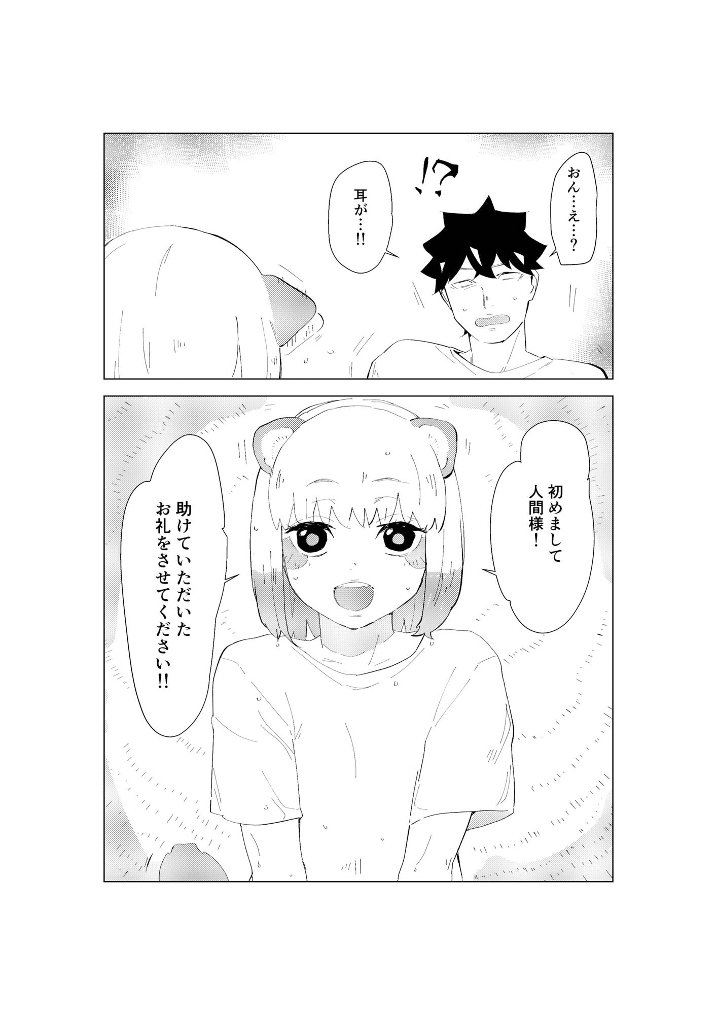 狸の恩返し サンプル6ページ目