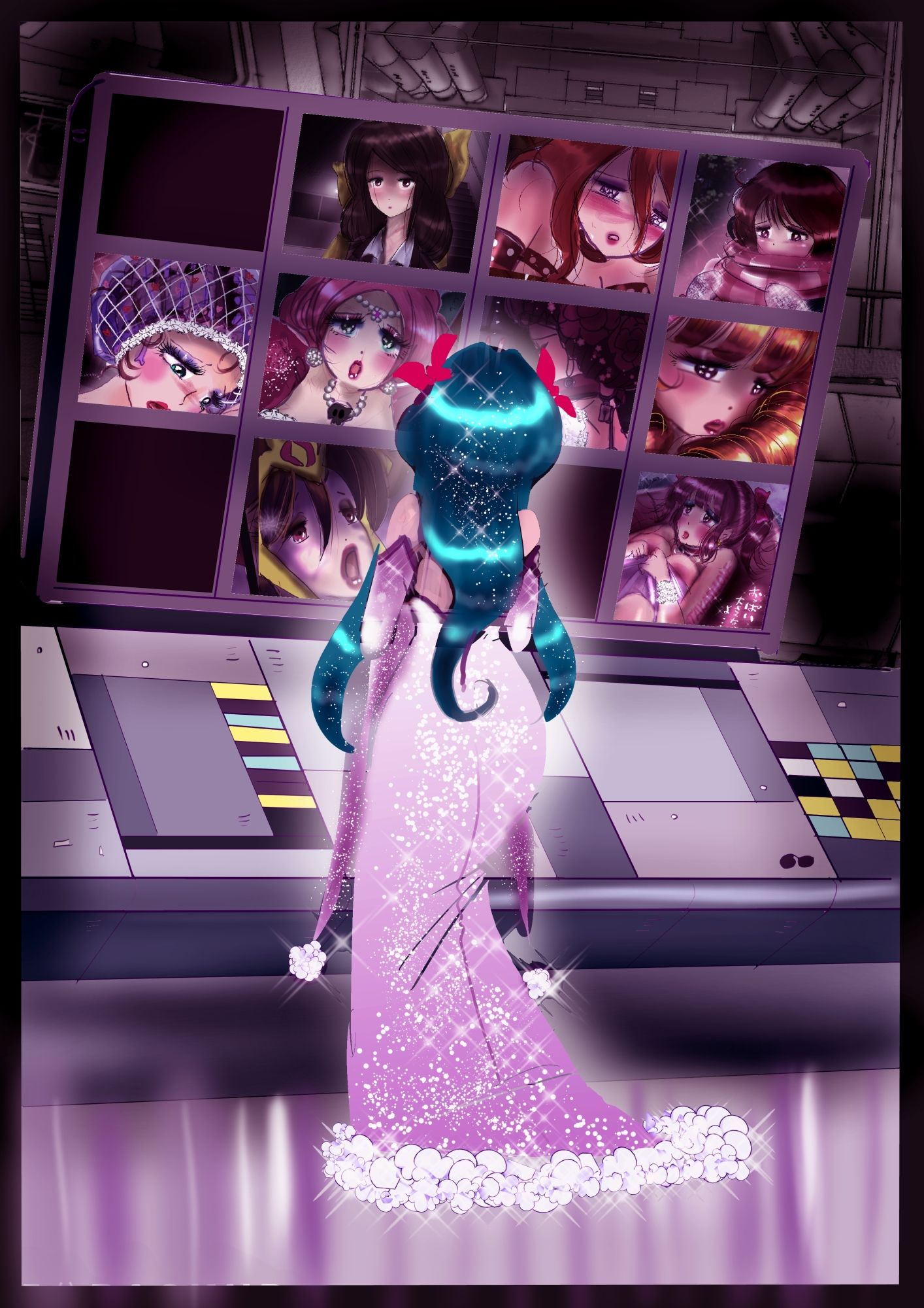 強●女装百物語 TS.MIRV サンプル10ページ目