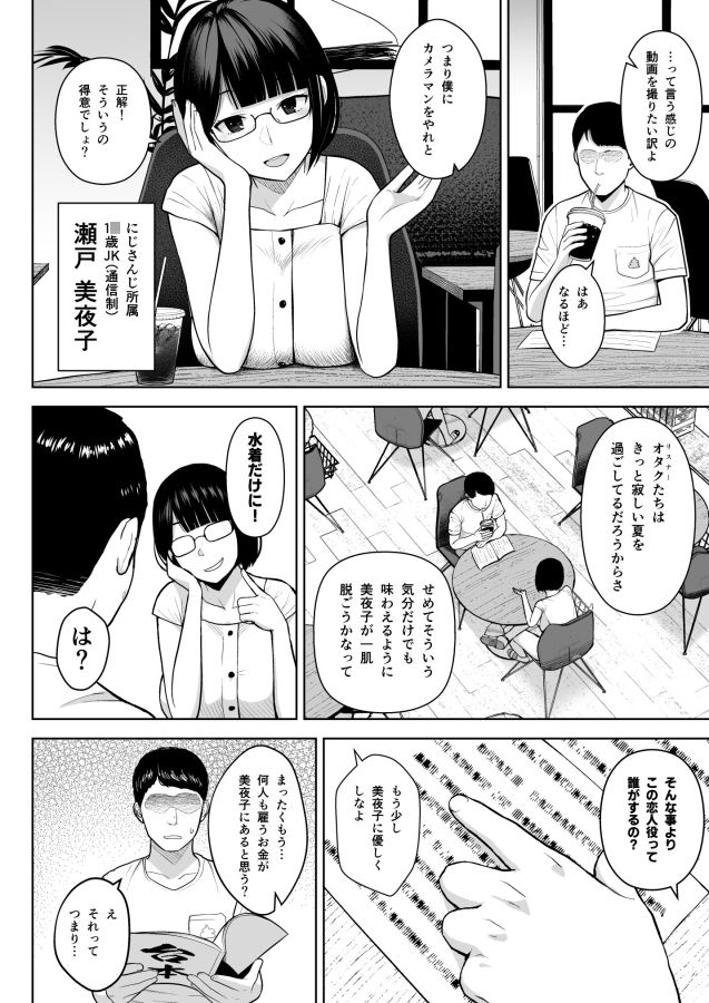 ヒミツのイメビ撮影会 サンプル1ページ目