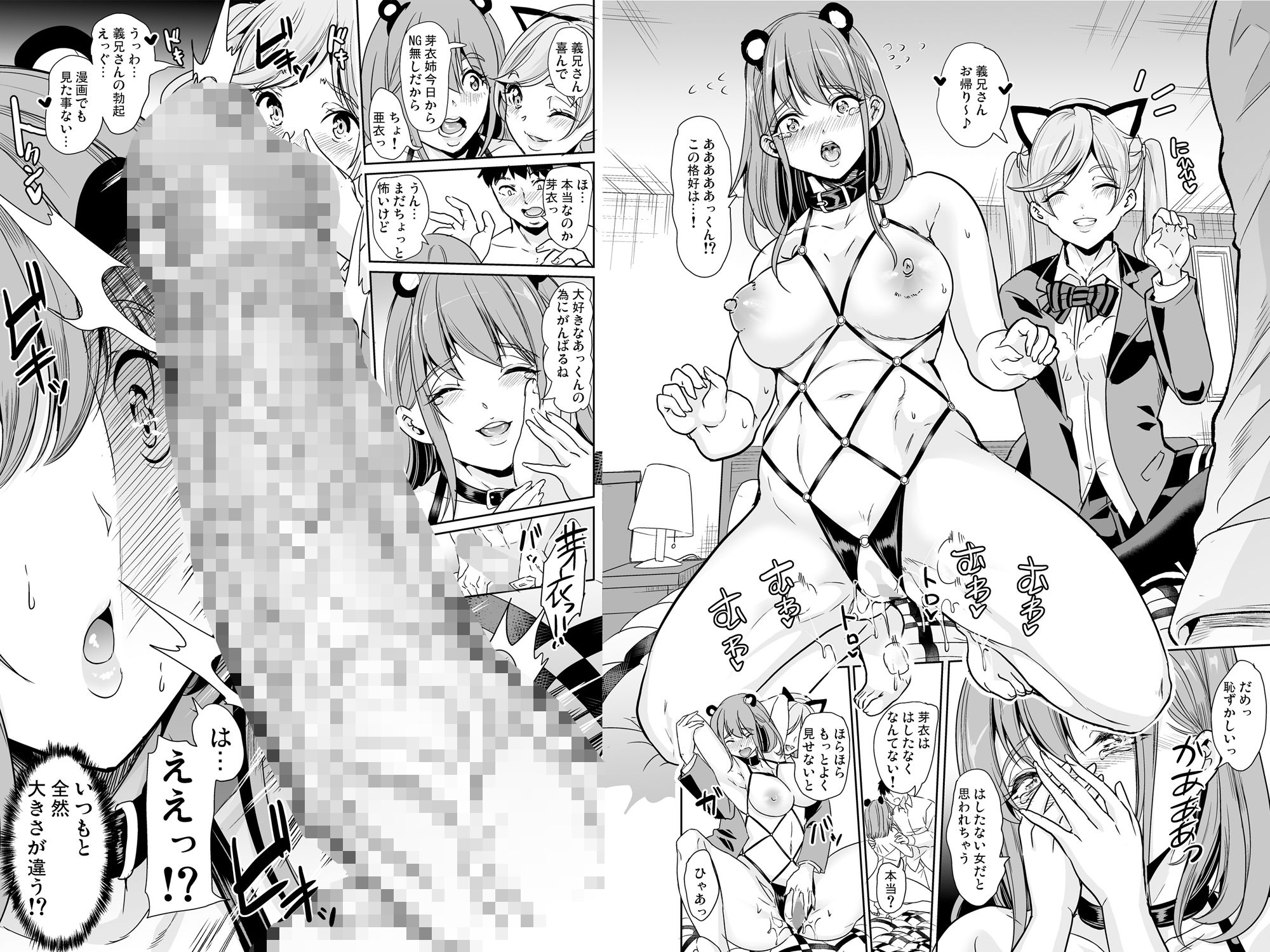 妻のNGが無くなって行く 〜妻と義妹の姉妹丼〜 サンプル1ページ目