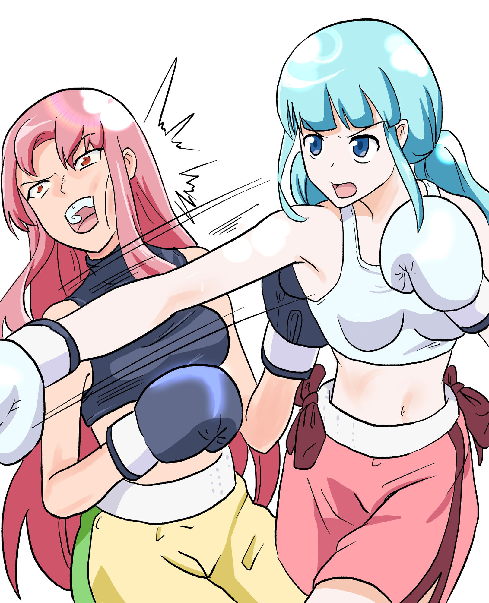 女子ボクシング ミサキ番外編 サンプル6ページ目