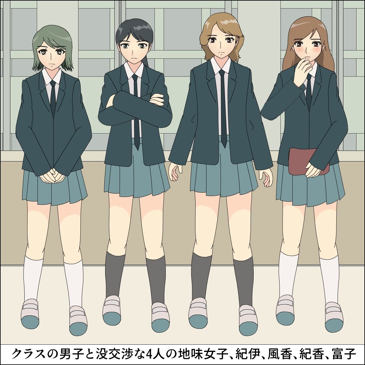 地味な同級生がアダルト女優だった件 サンプル1ページ目