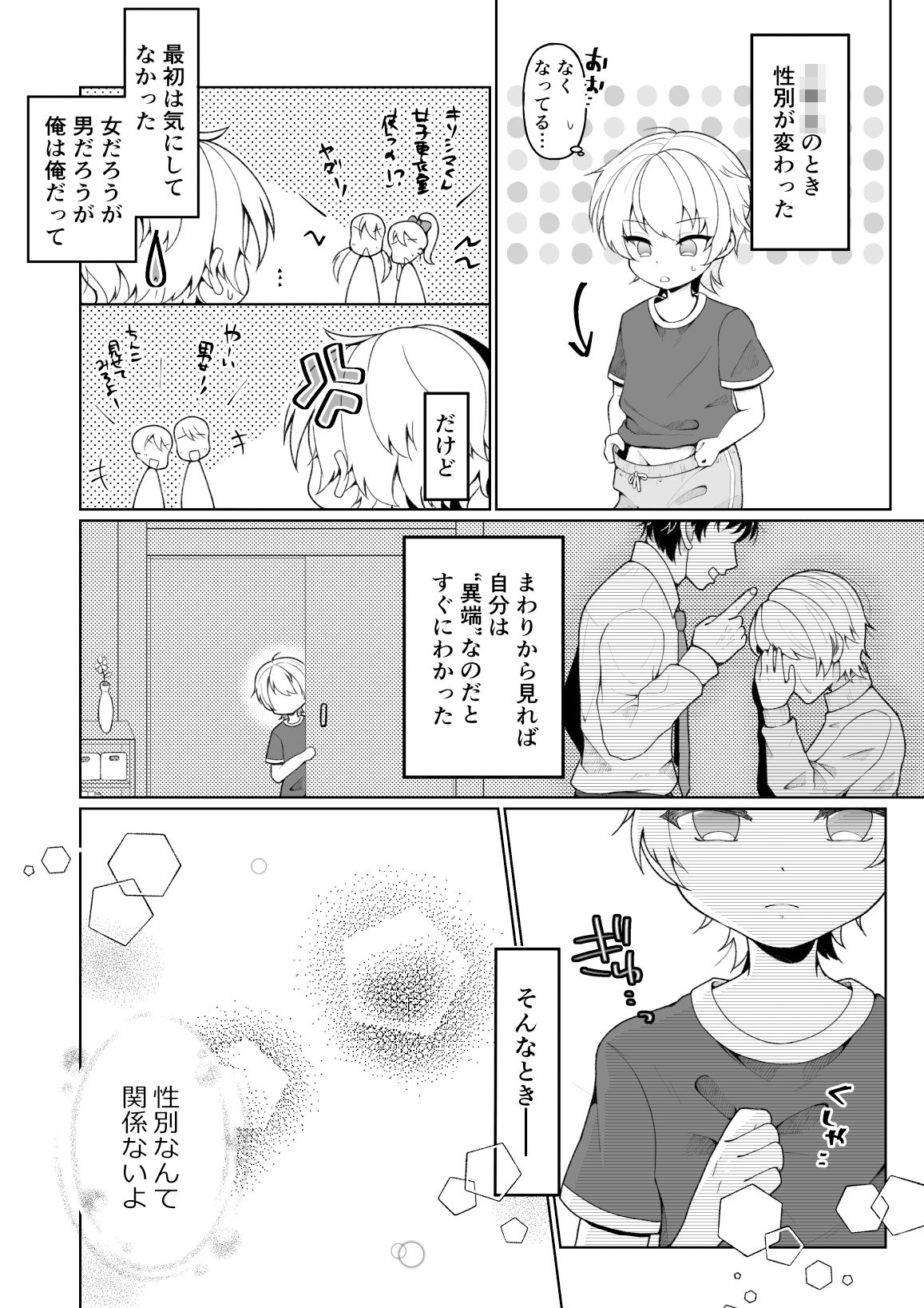 TSした俺の親友がヤンデレになるまで サンプル1ページ目
