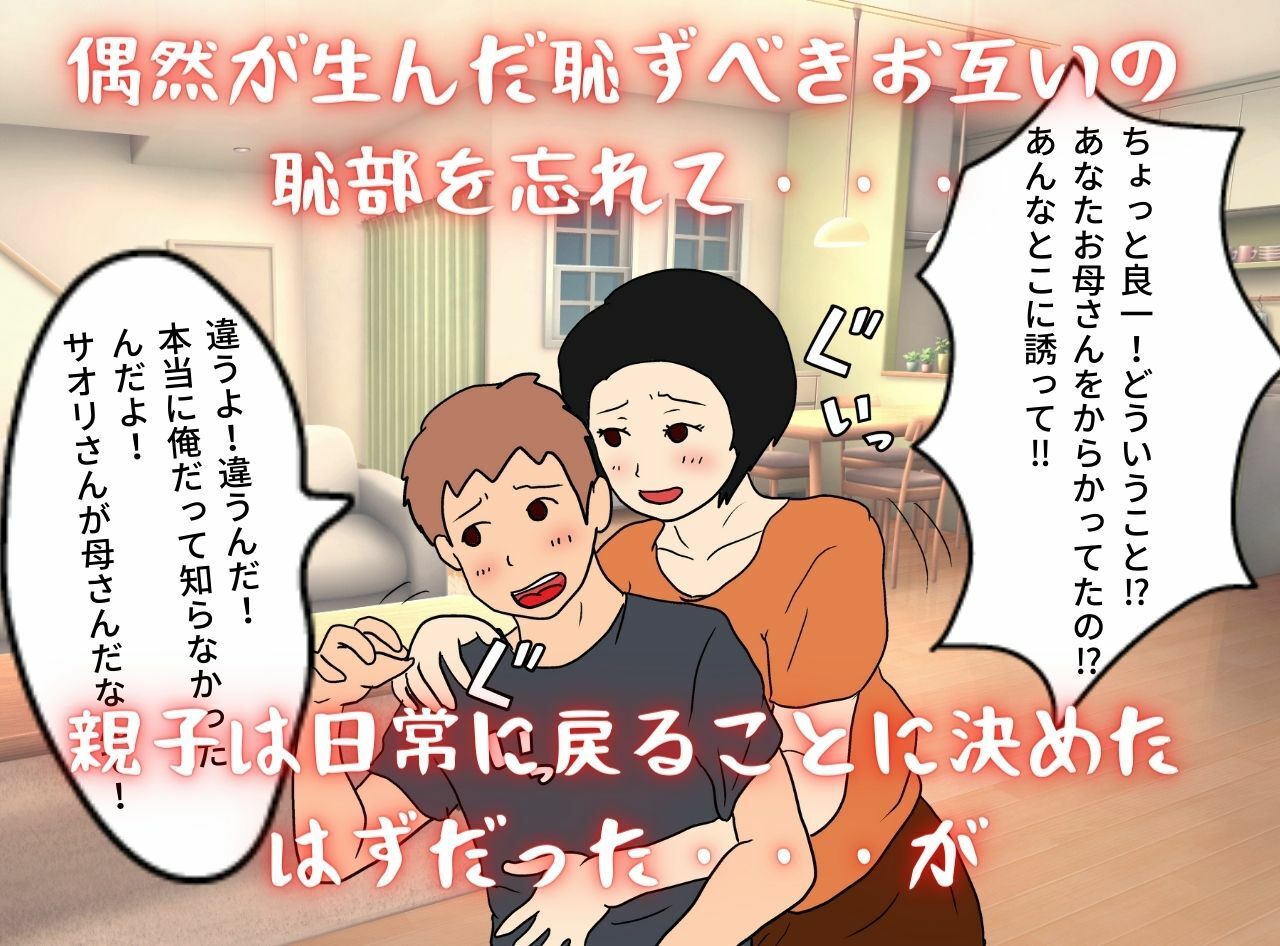 私が堕ちた母子相姦「ネットで出逢った相手は実の息子」 サンプル4ページ目