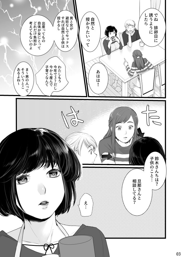 僕しか男を知らない可愛い妻が子作りエッチのためになんでもしてくれる2 サンプル2ページ目