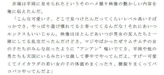 大学入学当時の地味な雰囲気とは別人のように、女遊びに耽るヤリチンになった知り合いの男 サンプル3ページ目