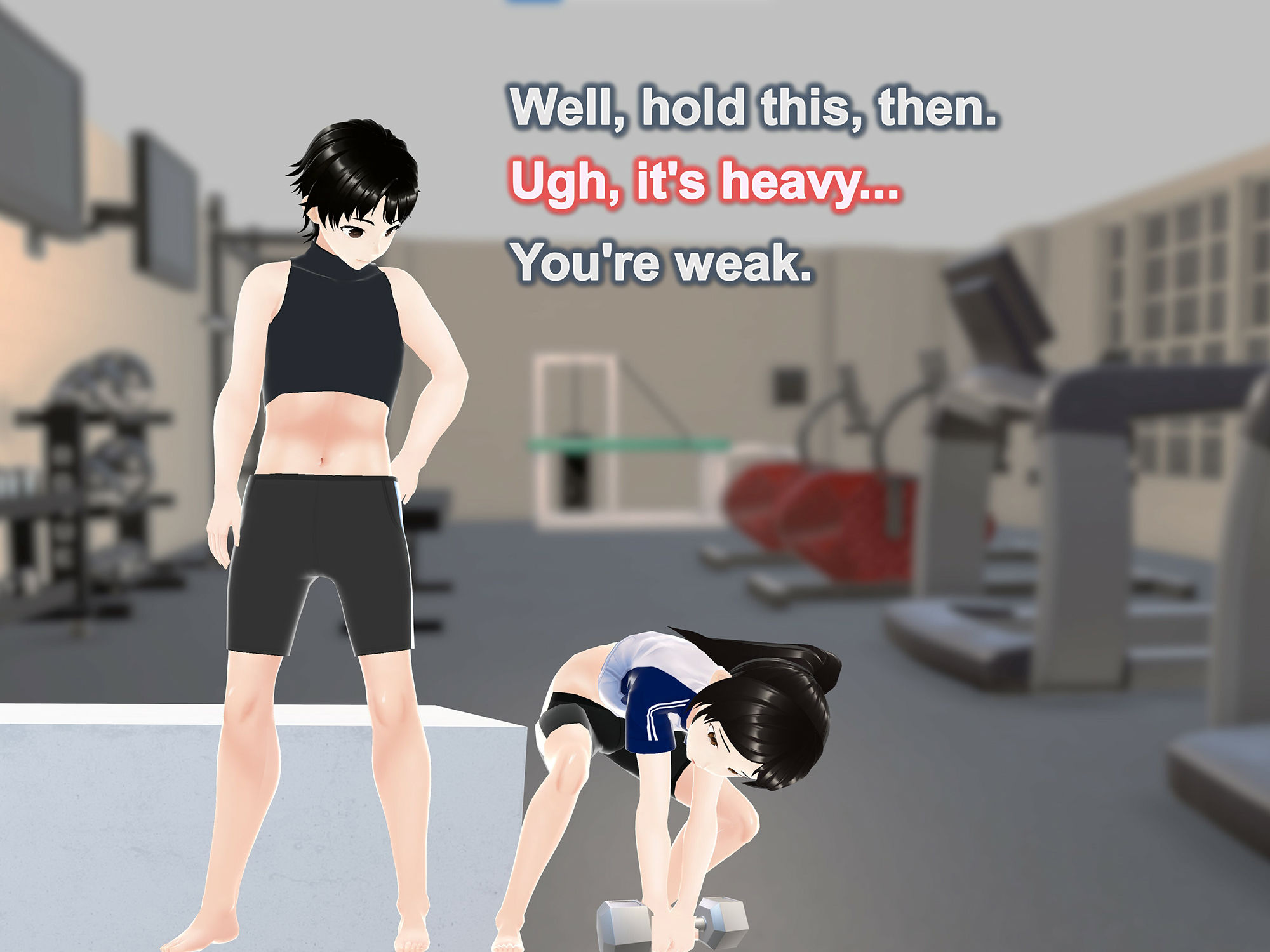 Outgrowing only girls， Overtake boys， Growth sound in the gym サンプル1ページ目