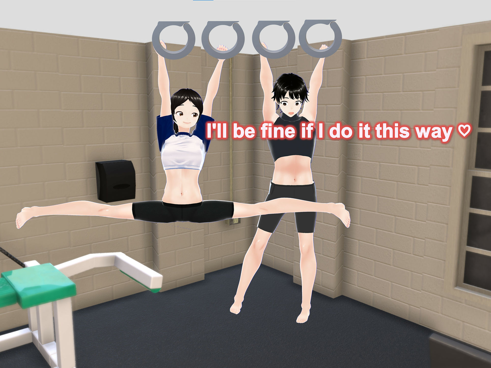Outgrowing only girls， Overtake boys， Growth sound in the gym サンプル8ページ目