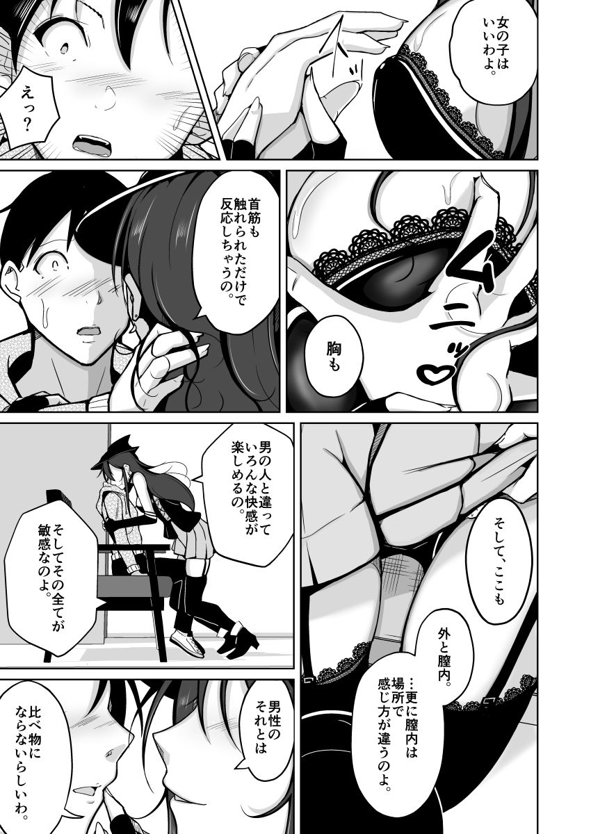 お姉さんに入れ替わりを強要され、女体の虜になった、僕。 サンプル7ページ目