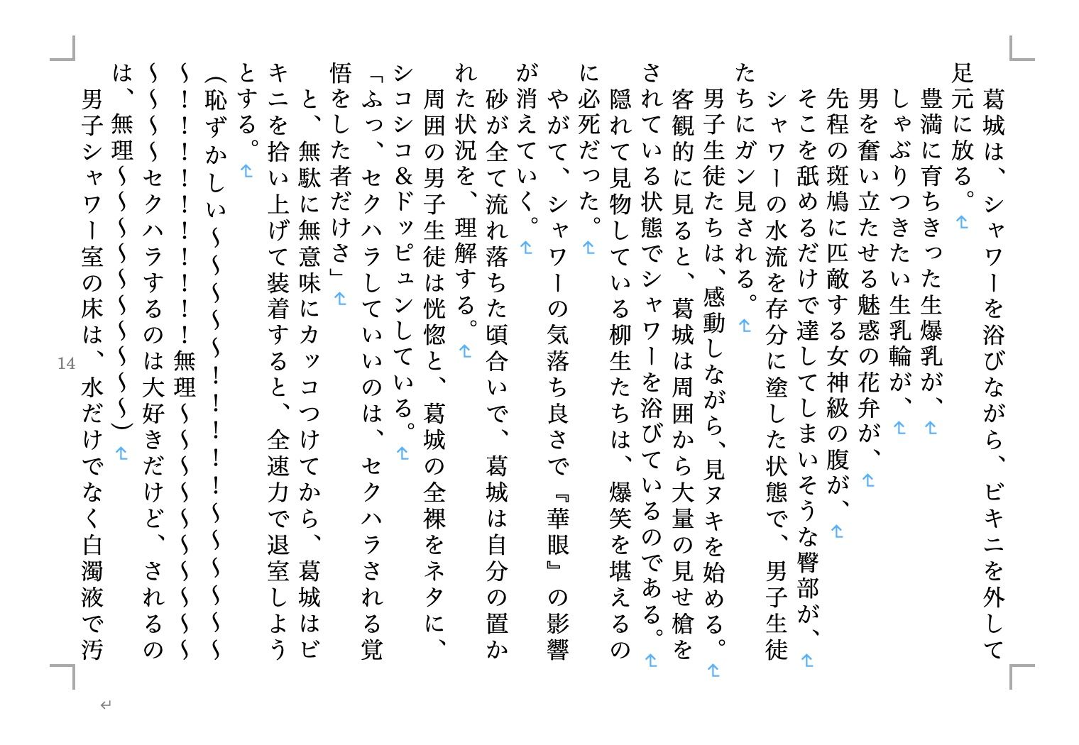 虹かけ誌 クイーンズブレイド＆閃乱カグラ2 サンプル3ページ目