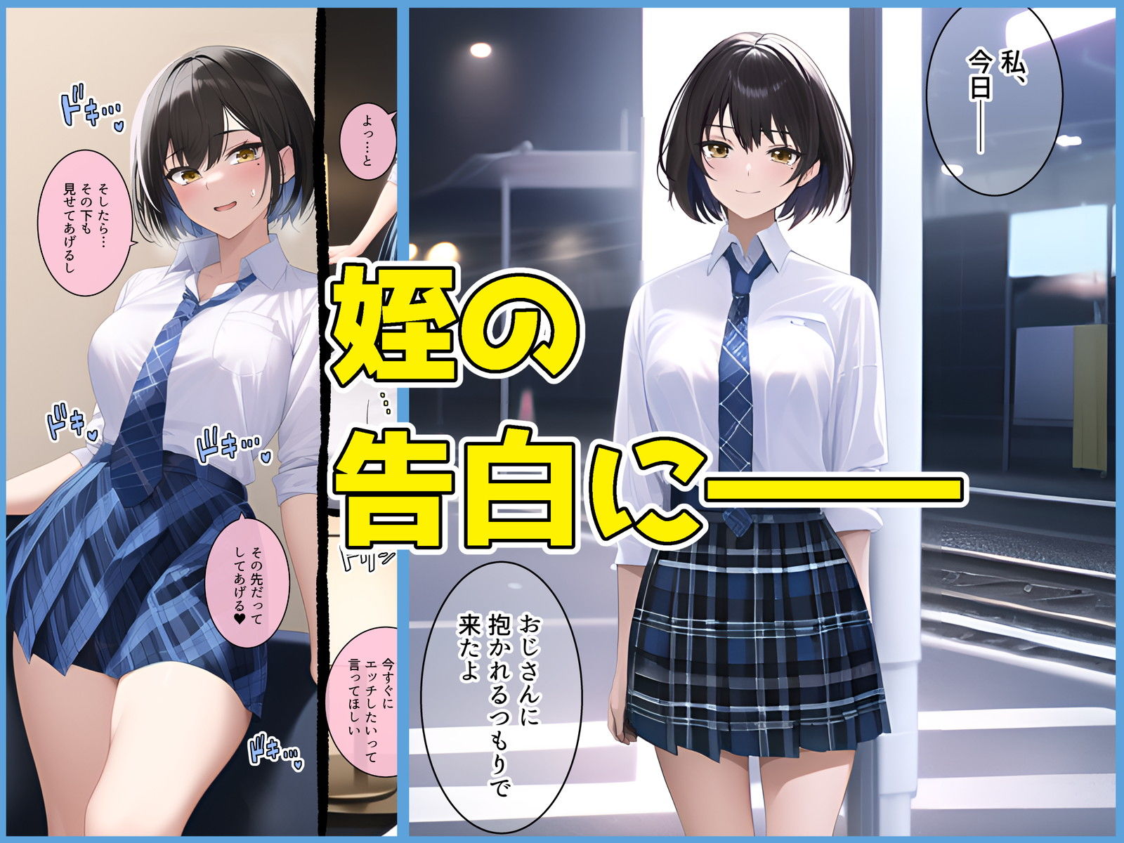 青チェの姪と サンプル2ページ目