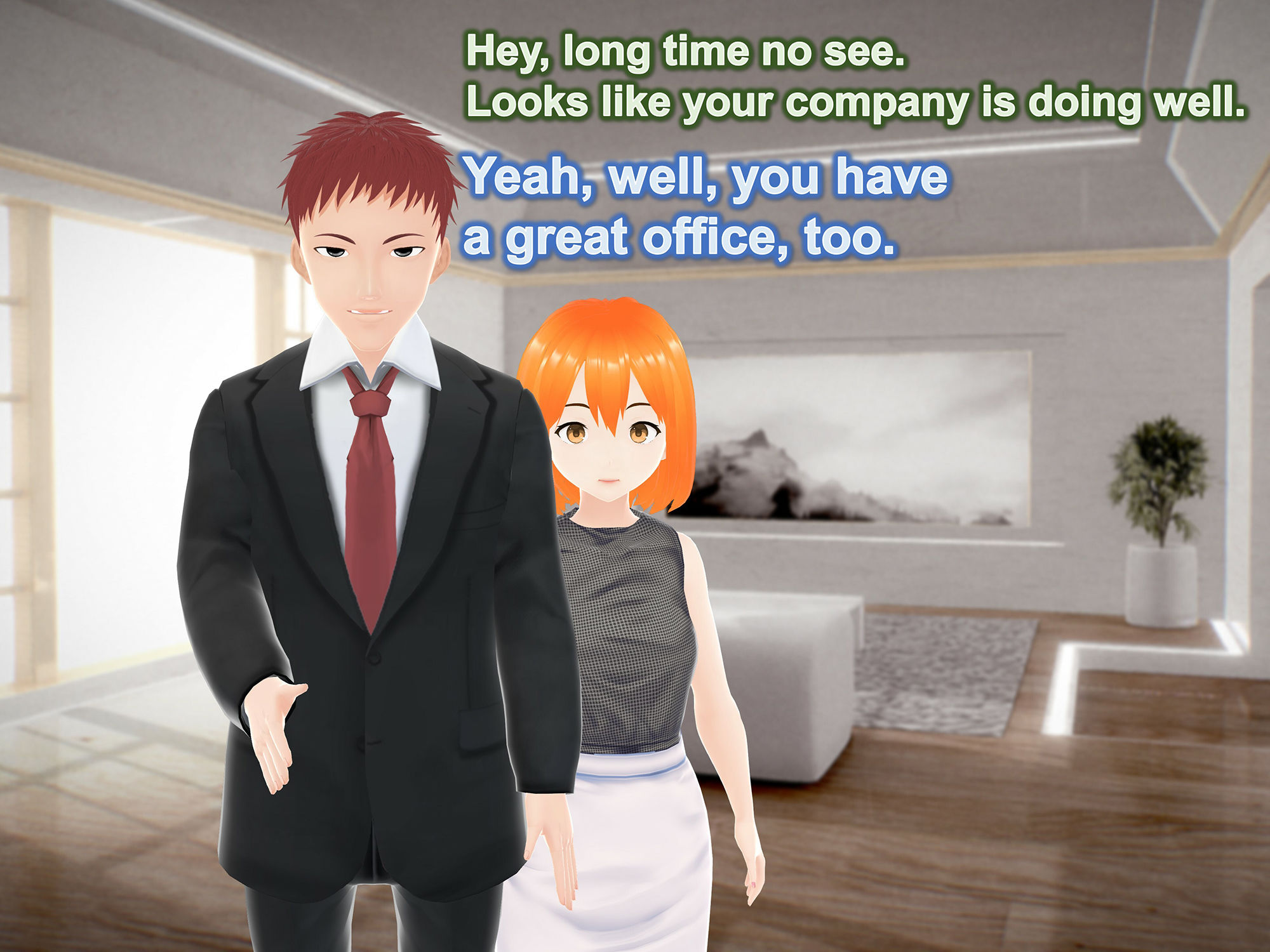 Outgrowing only girls， Overtake boys， Growth sound in secretary サンプル1ページ目