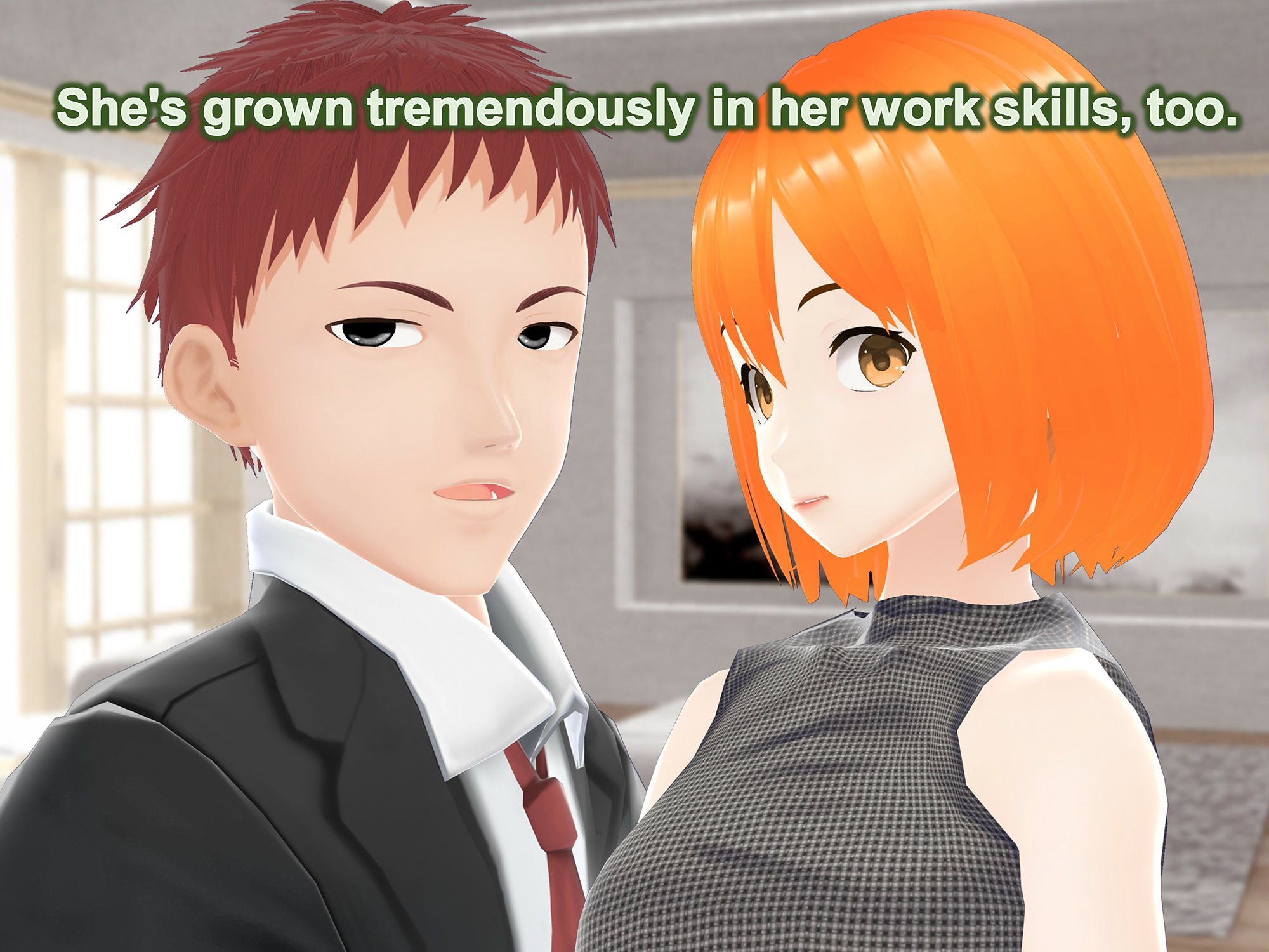 Outgrowing only girls， Overtake boys， Growth sound in secretary サンプル3ページ目