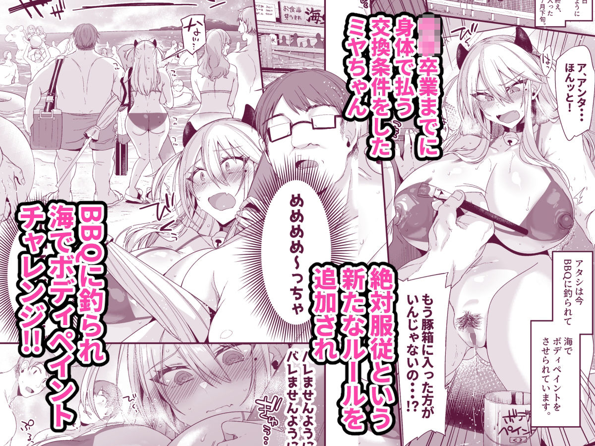 ミヤちゃん1年調教 中 サンプル1ページ目