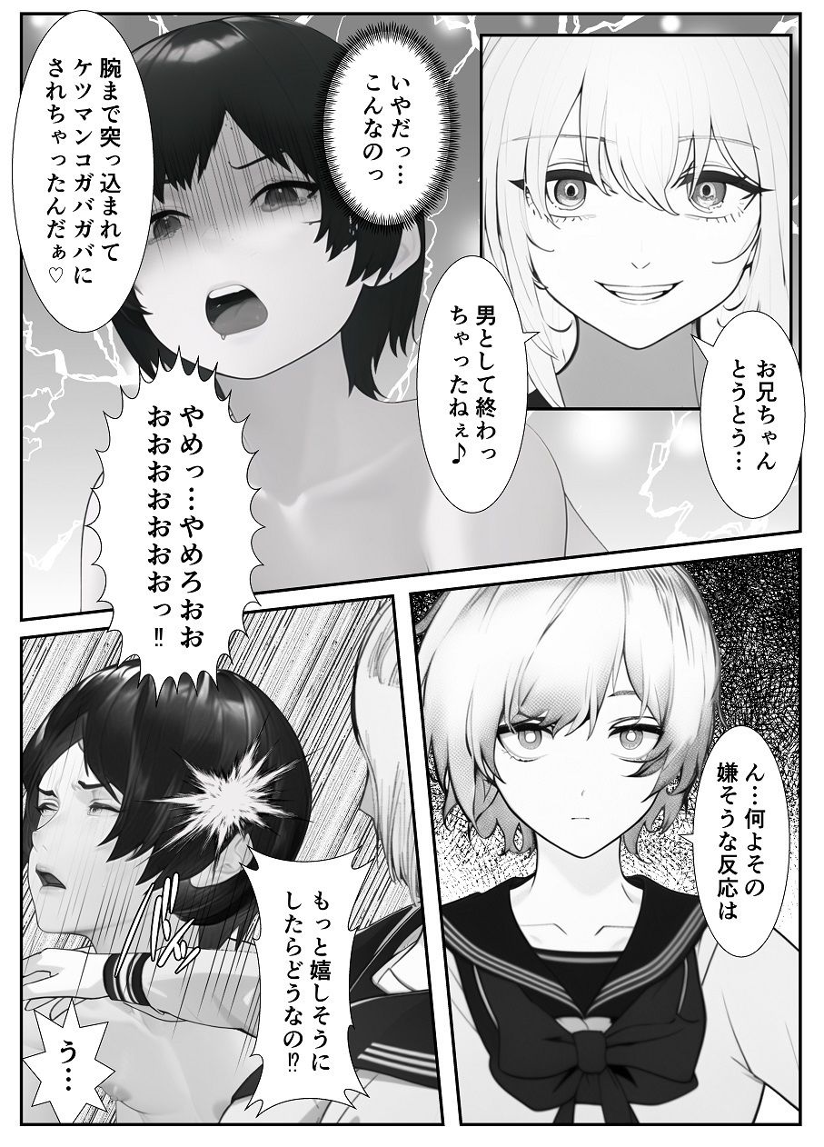 妹「マゾのお兄ちゃんになら何してもいいよね？」 サンプル10ページ目