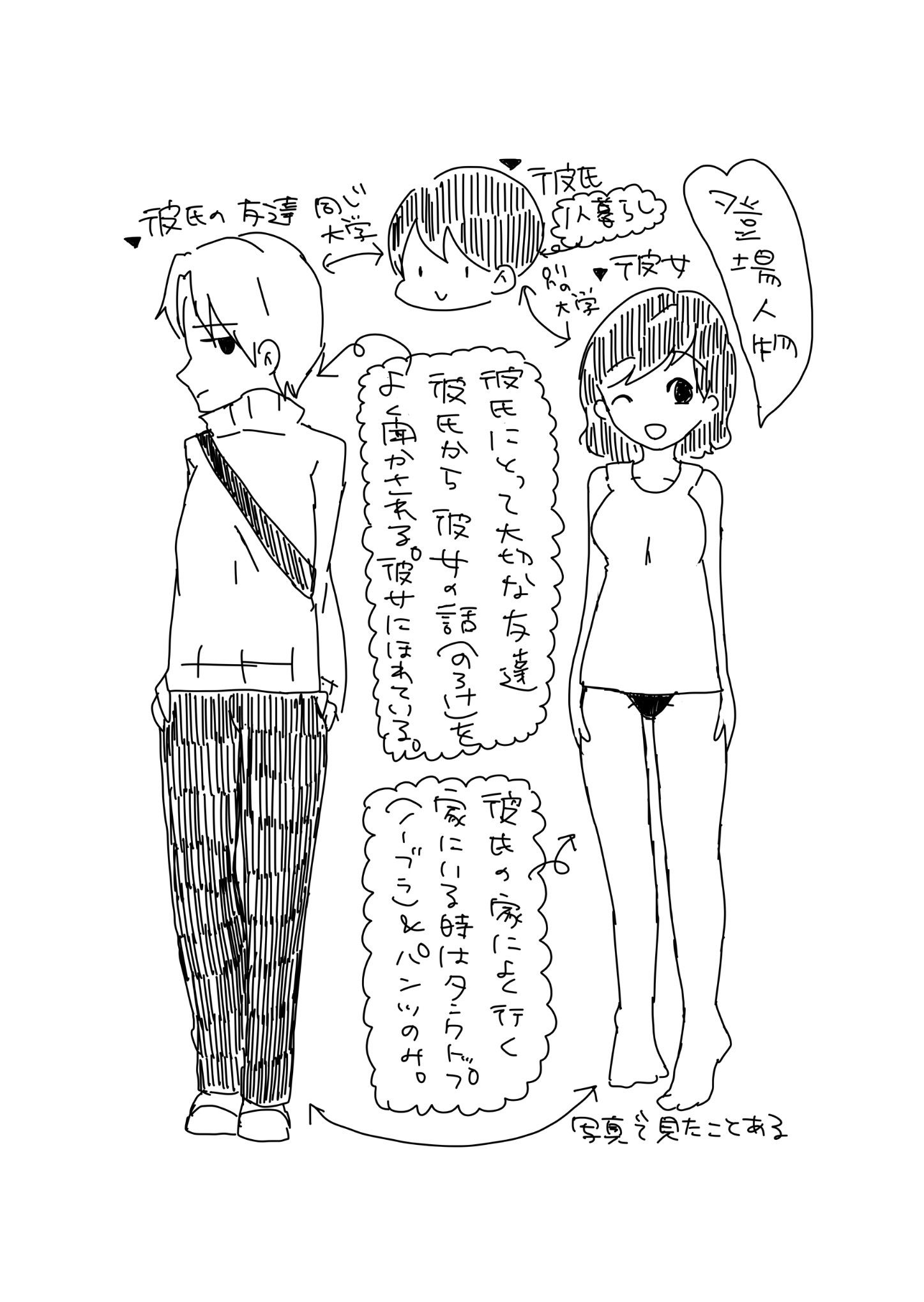 私のハート（アソコ）はあなたのトリコ サンプル2ページ目