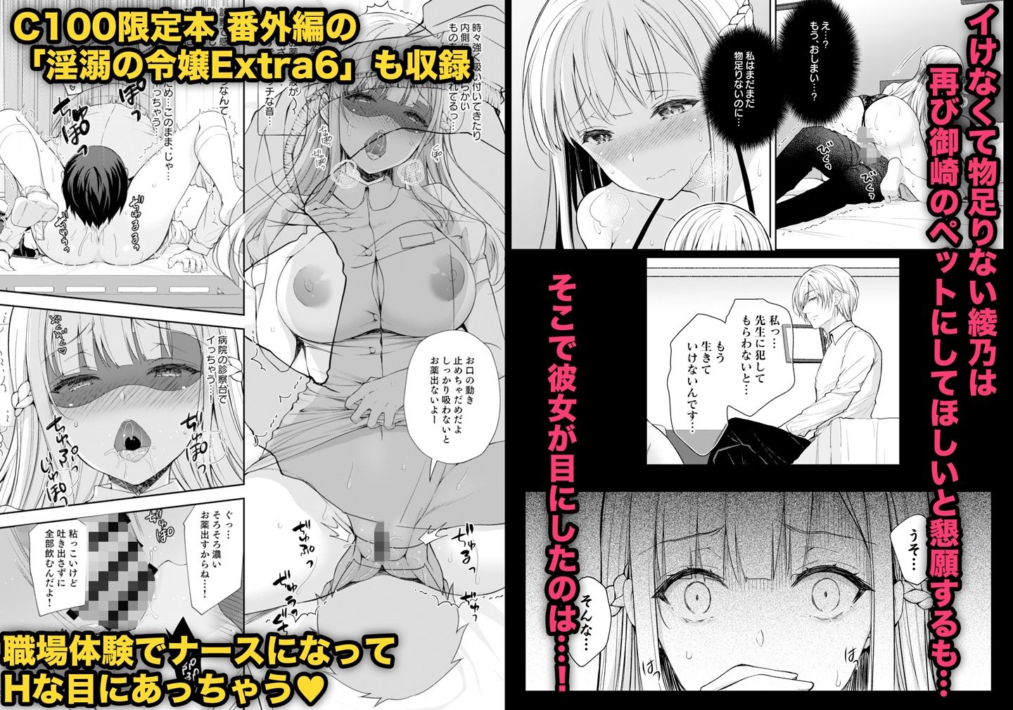 淫溺の令嬢7〜仕組まれた遊戯〜＋淫溺の令嬢Extra6セット サンプル5ページ目