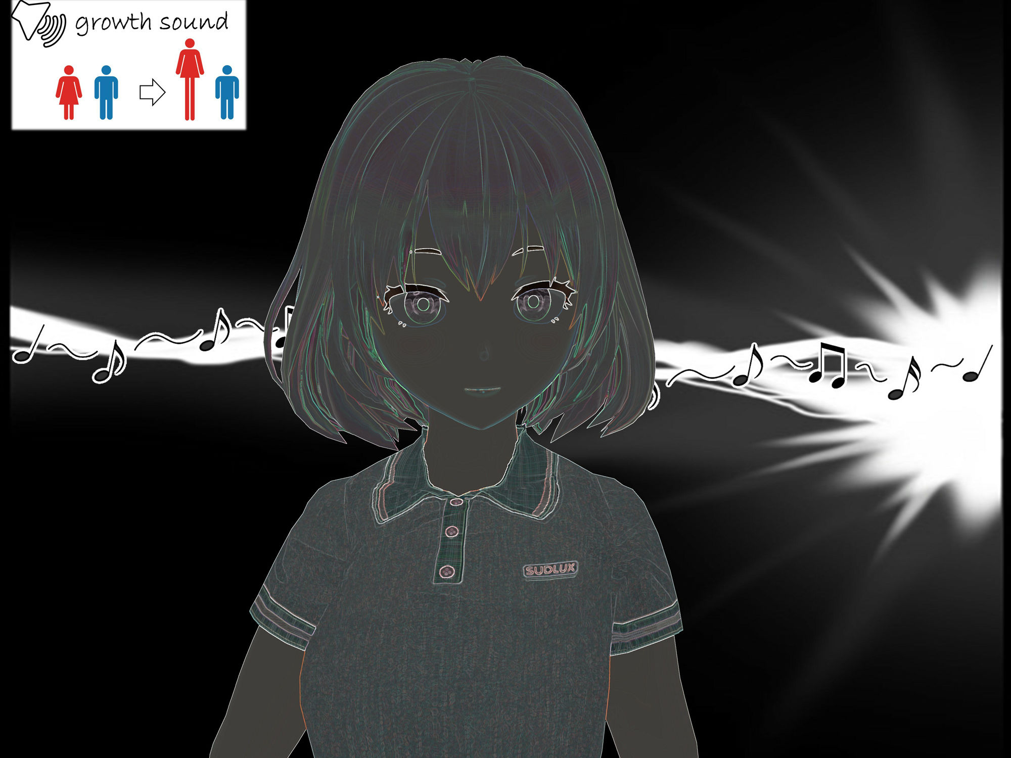 Outgrowing only girls， Overtake boys， Growth sound in cute sisters サンプル7ページ目