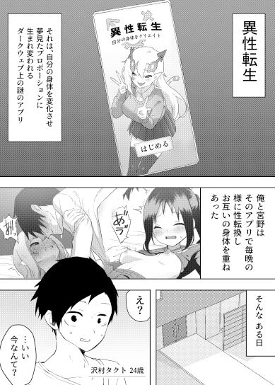 異性転生III 好みのカラダにボディーチェンジ サンプル1ページ目