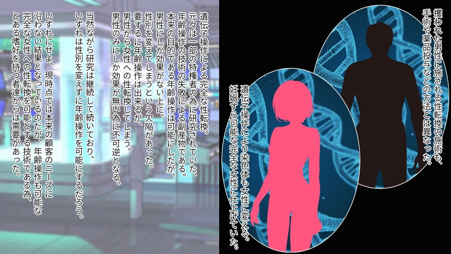強●TSF（性転換） とある組織に性転換されてオンナにされた男性教諭の未来のお話し総集編 サンプル3ページ目