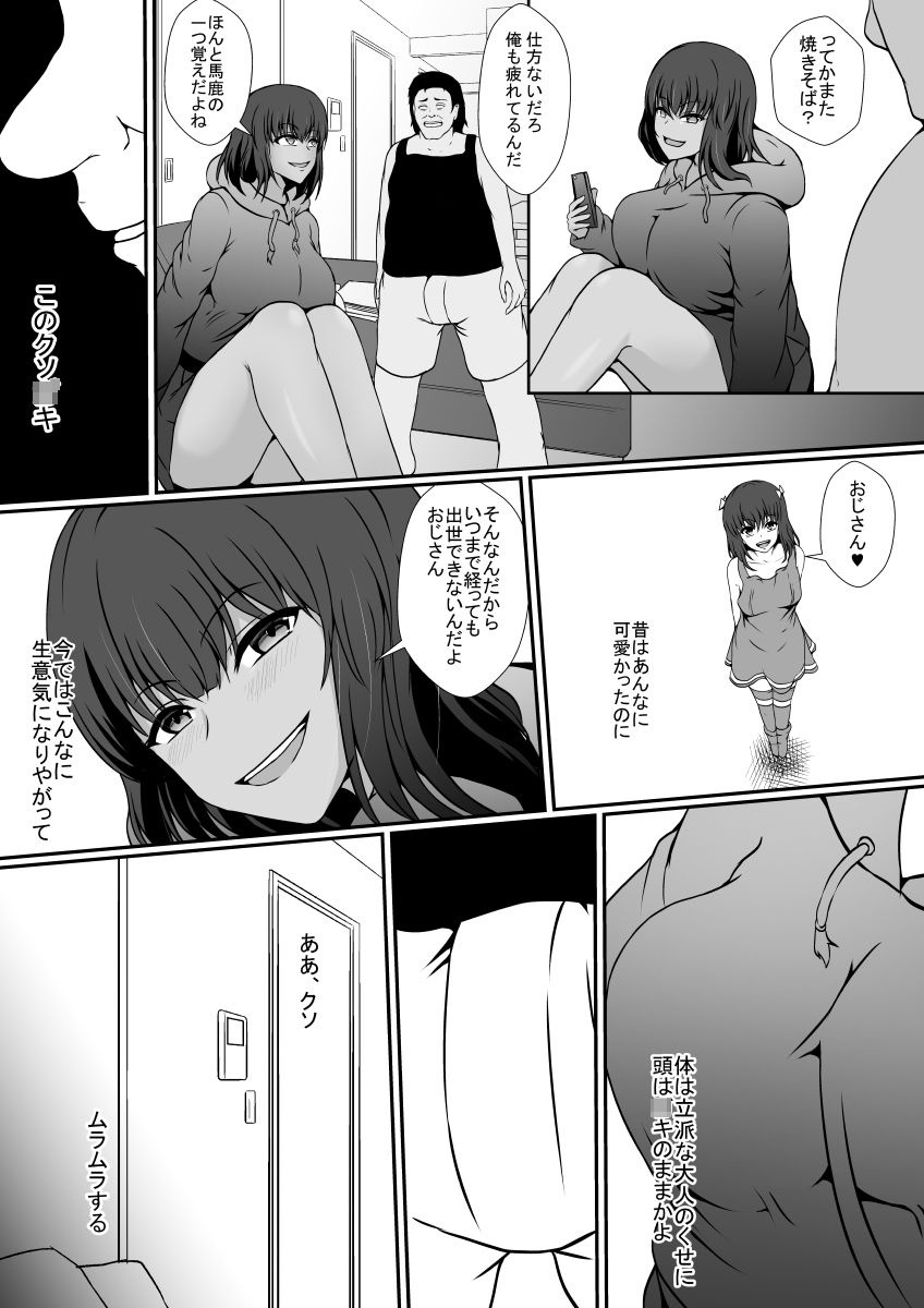 生意気な姪の体に憑依して理解らせるつもりが… サンプル2ページ目