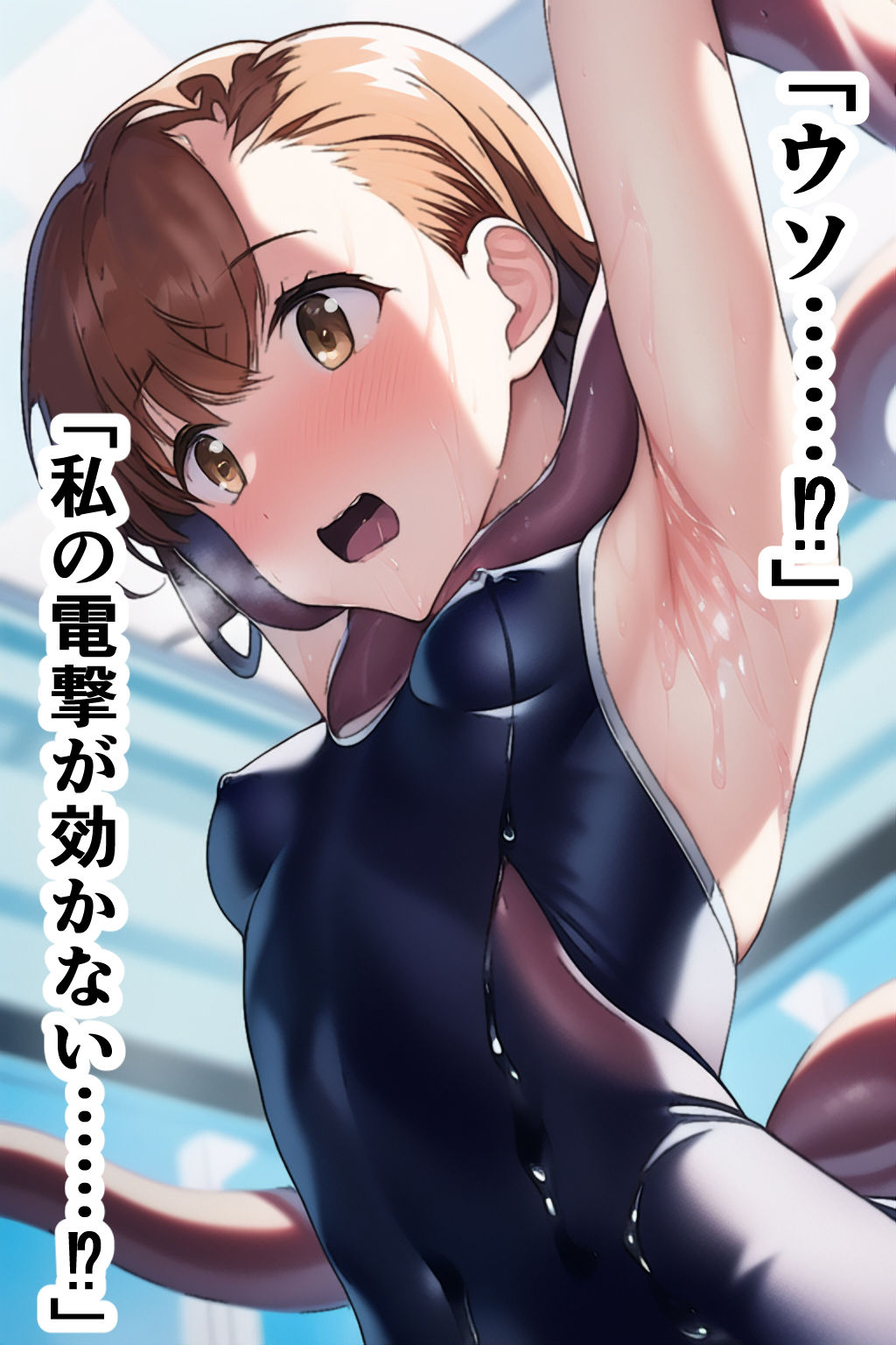 ビリビリ対触手 サンプル2ページ目