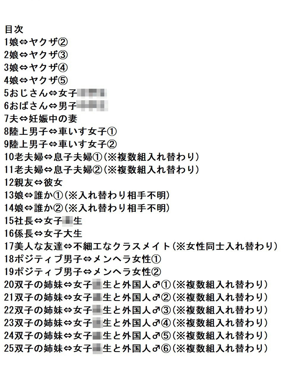 入れ替わりテロ事件から一年後5 サンプル1ページ目