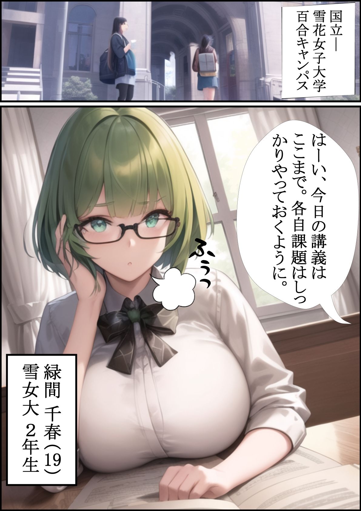 母乳カフェ みるく サンプル1ページ目
