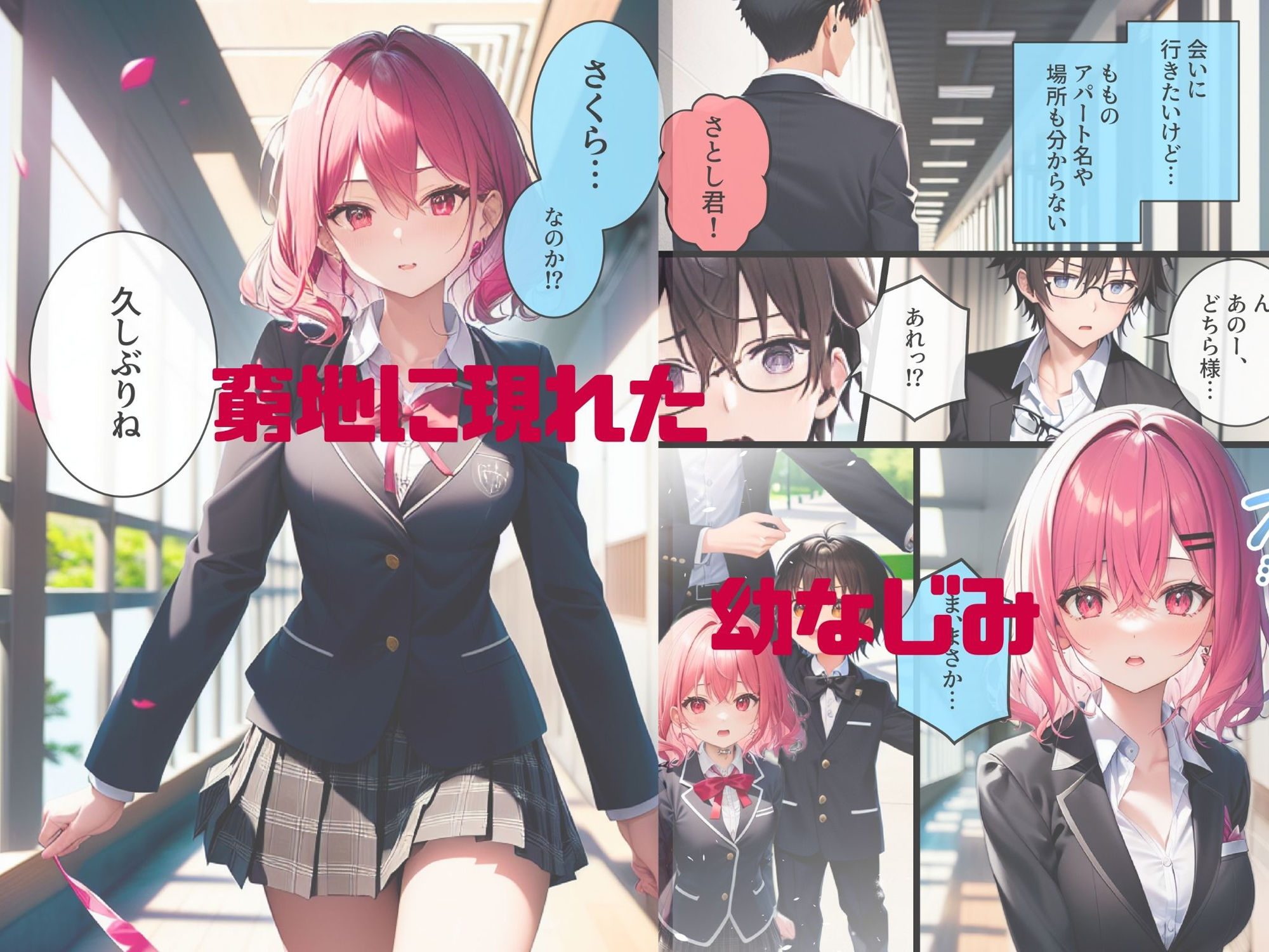 推しと繋がりたかっただけなのに3〜同級生人気J◯アイドルとのスキャンダルが発覚して突然フラれたけど再会した幼なじみが慰めてくれたので元カノのことは忘れてあまあまセックスしちゃいます サンプル4ページ目