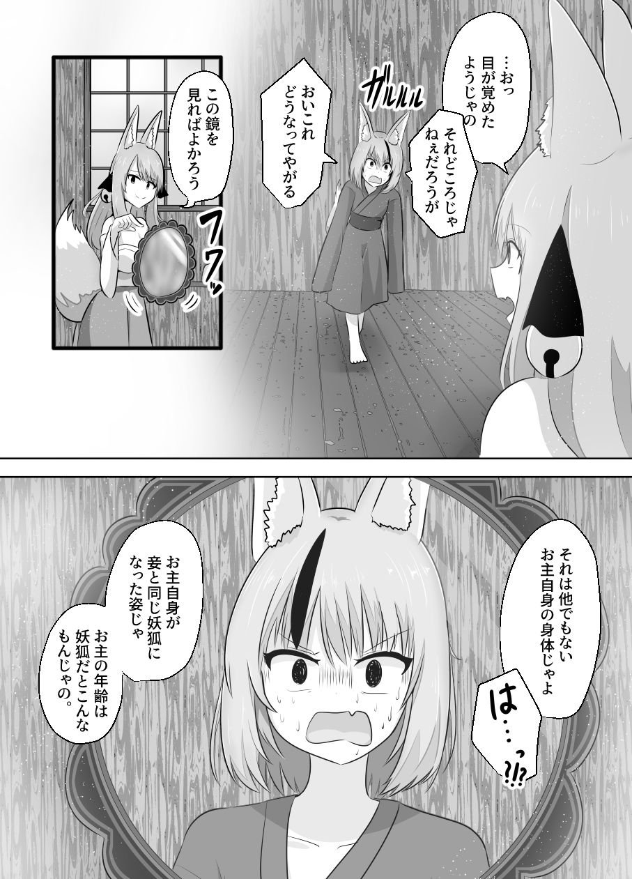 妖狐にされた男〜妖狐を倒すはずだったのに〜 サンプル8ページ目