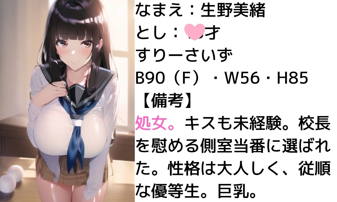 おまんこ学園 〜放課後の側室当番〜 サンプル1ページ目