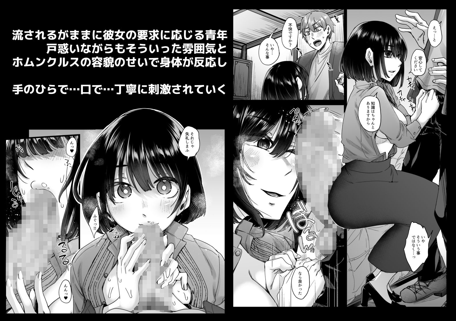 人造性メイ体 -ホムンクルス- Vol.1 サンプル4ページ目