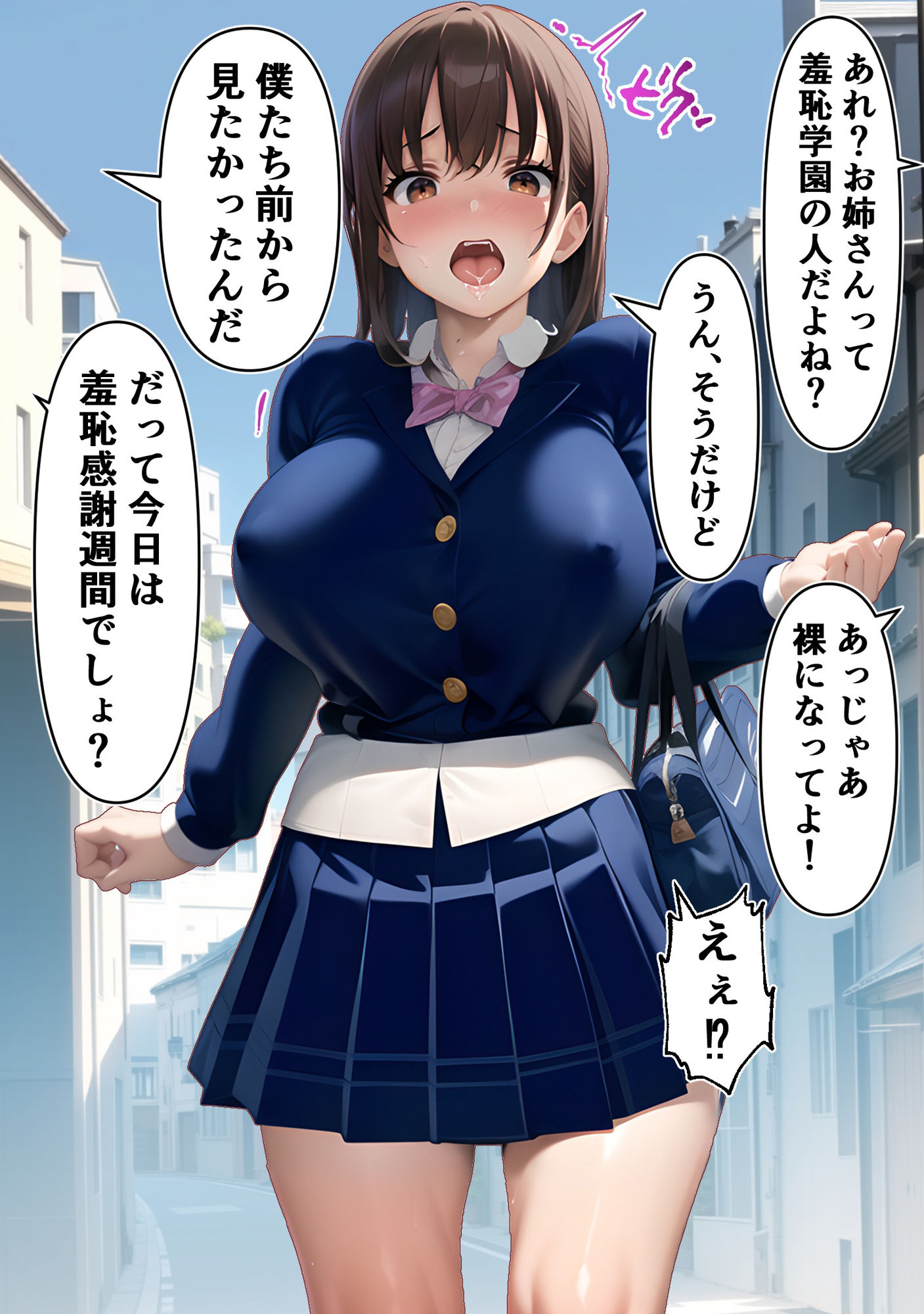 羞恥学園ー羞恥感謝週間 サンプル3ページ目