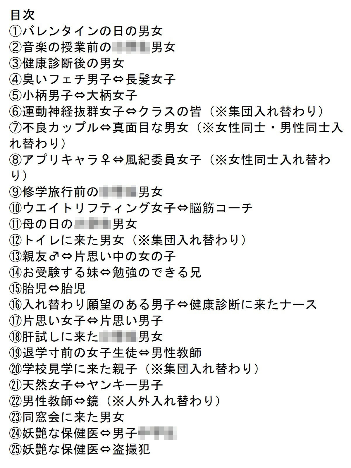 入れ替えトイレの怪（完結編） サンプル1ページ目