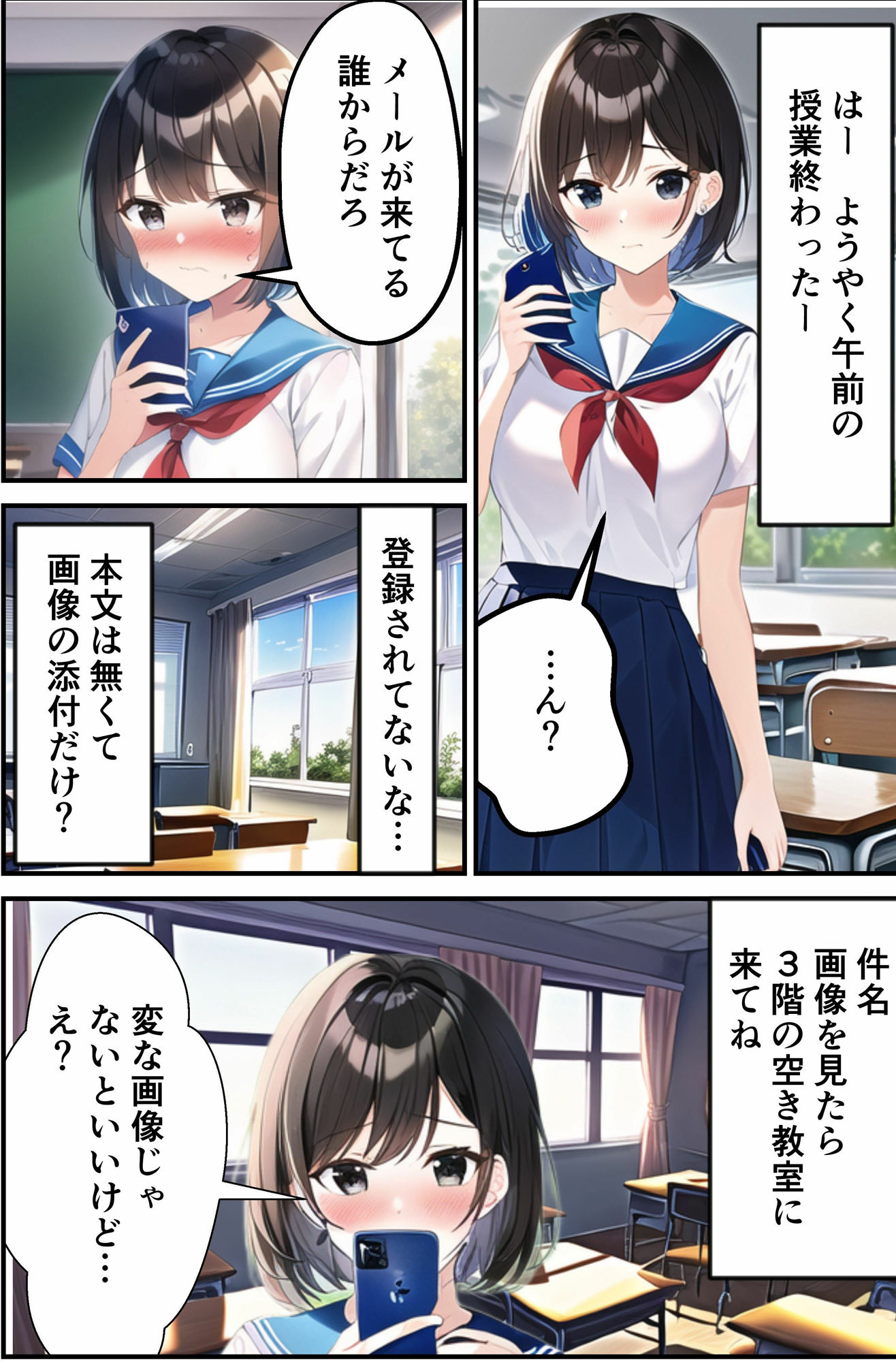 浅石来海の受難 1 サンプル1ページ目