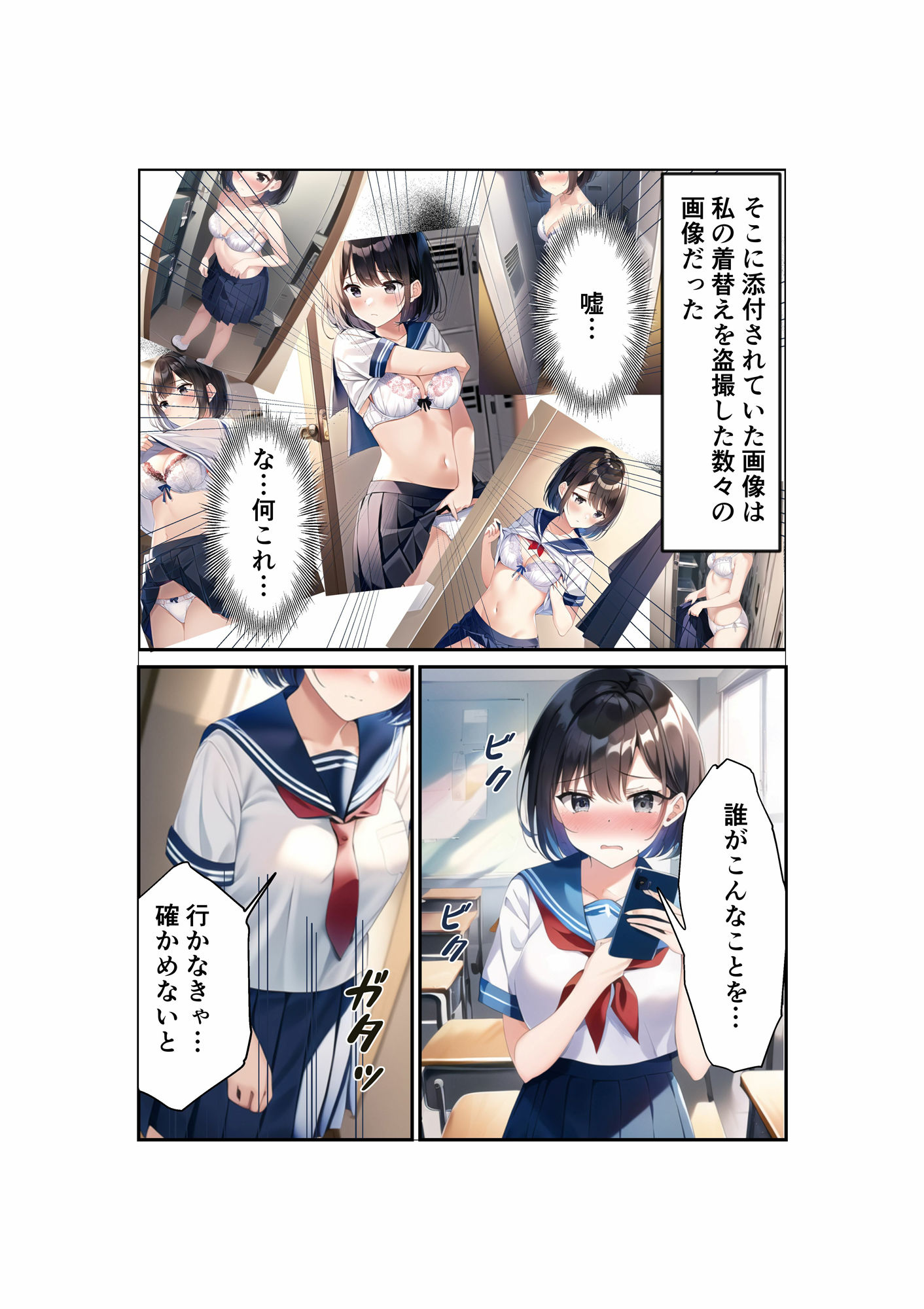 浅石来海の受難 1 サンプル2ページ目