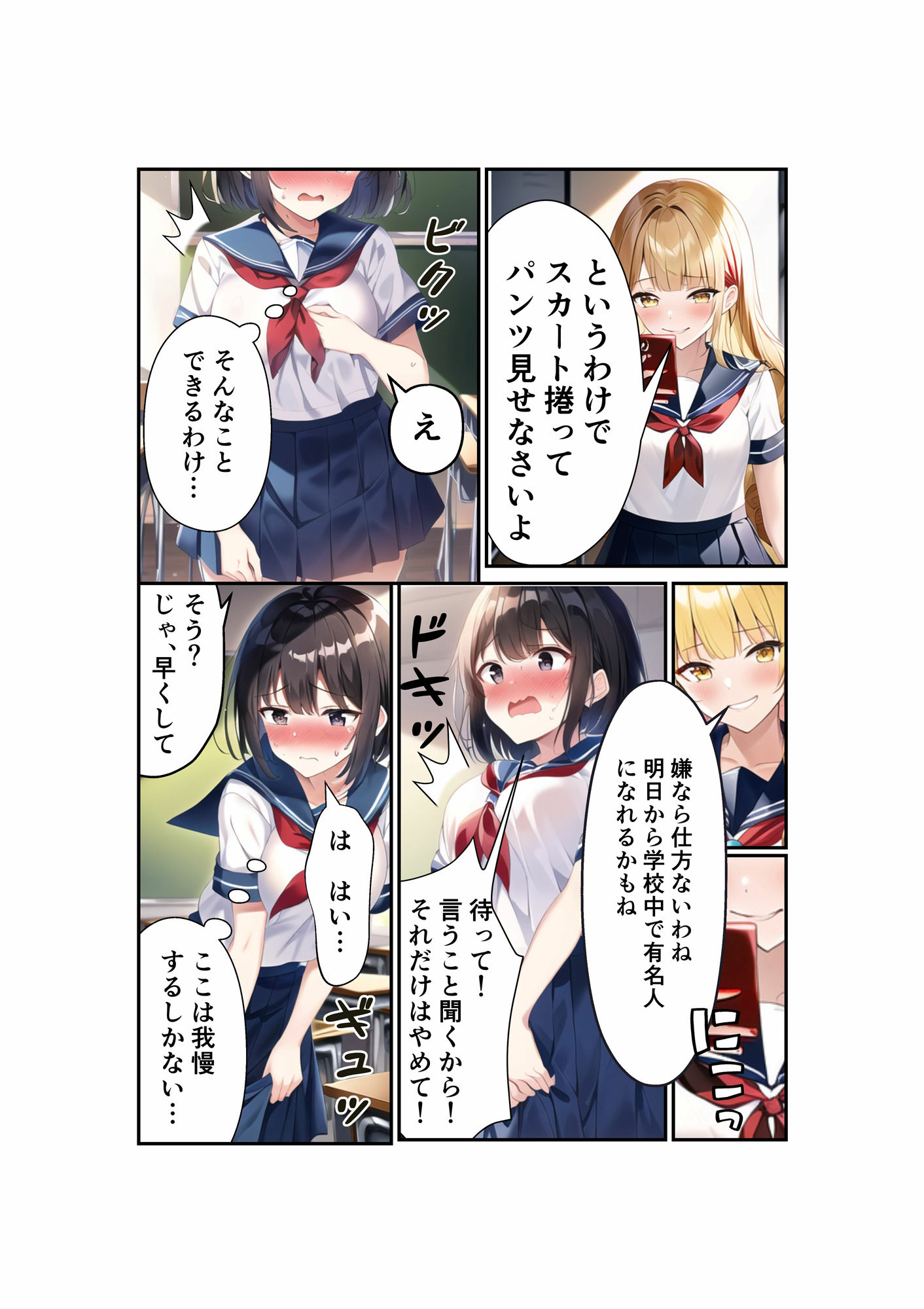 浅石来海の受難 1 サンプル5ページ目