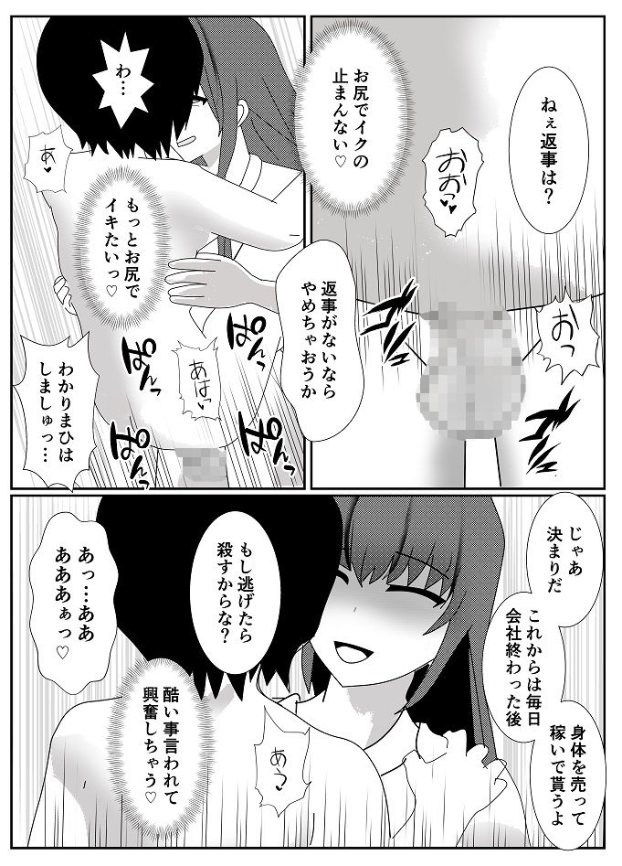 変態女装M男に飼われた男の末路… サンプル8ページ目
