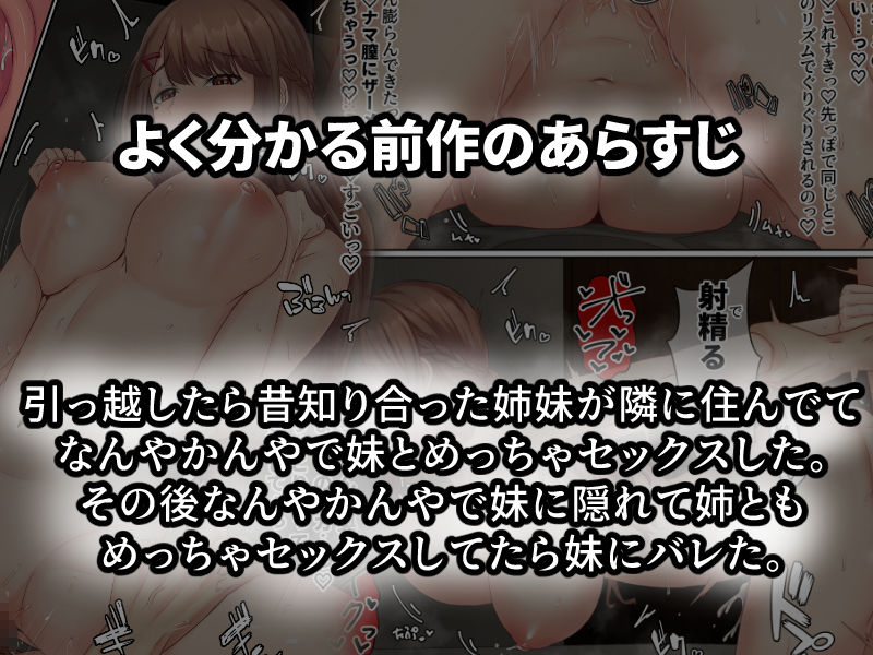 おとなり姉妹との交尾性活〜巨乳姉妹と満たしあう日々〜 サンプル1ページ目