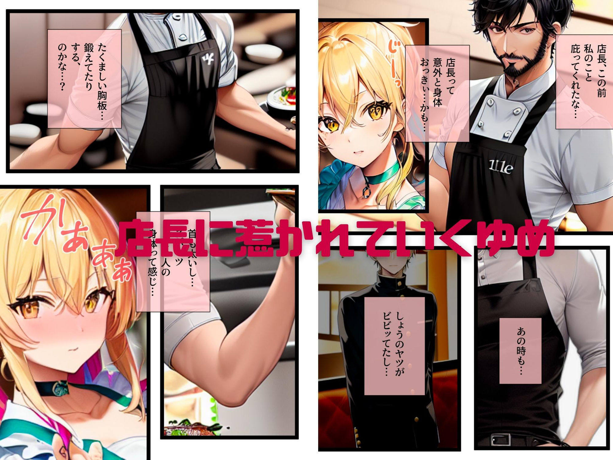 ぼっち・ざ・ふぁっく！2〜彼女になった陽キャ美少女処女ビッチとらぶらぶファミレスデート！でもそこでバイトを始めた彼女が屈強な店長に狙われて寝取られたのでやっぱりビッチでした サンプル6ページ目