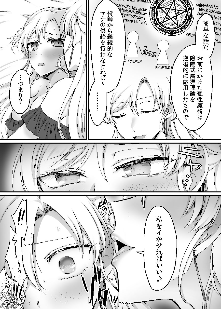 騎士様♂のお姫様♀しゅぎょう！ サンプル7ページ目