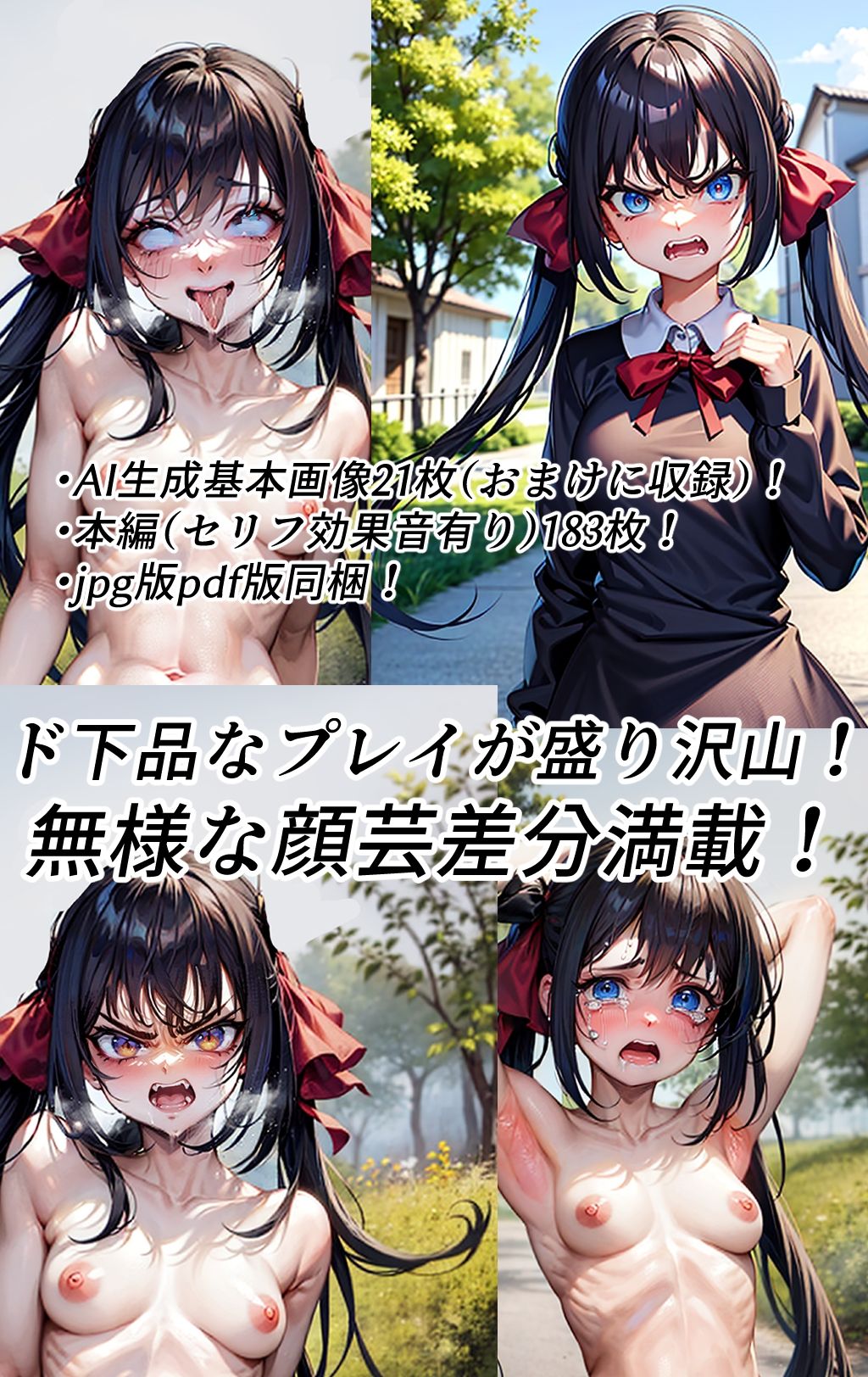 レッツド下品催●！ 〜下品に洗脳した美少女の処女を雑に奪って、アヘ顔オホ声アクメをキメさせろ！〜 サンプル3ページ目