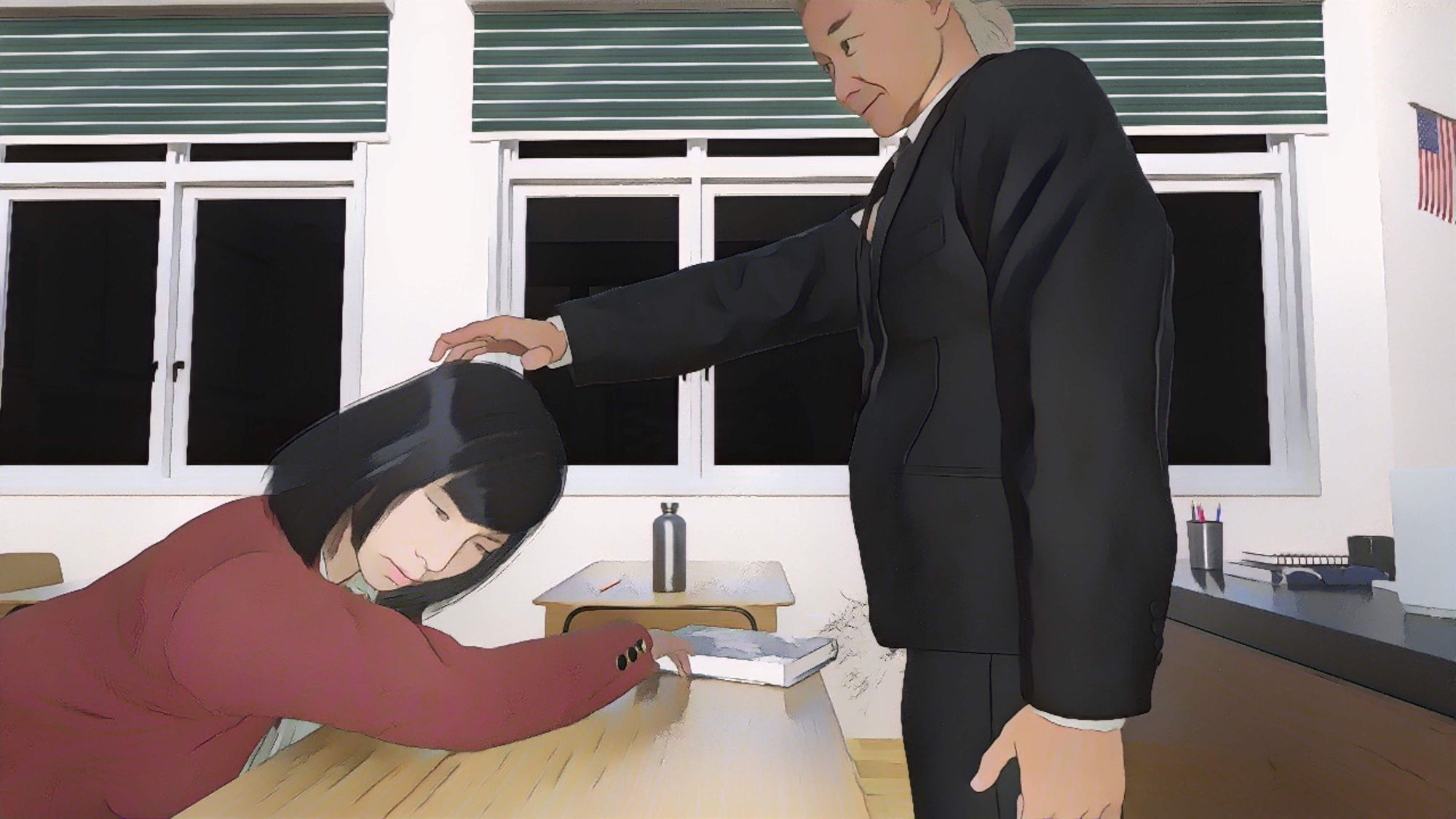 担任の教師から居残りだと言われ媚薬を飲まされ快感に溺れてしまった私 サンプル2ページ目