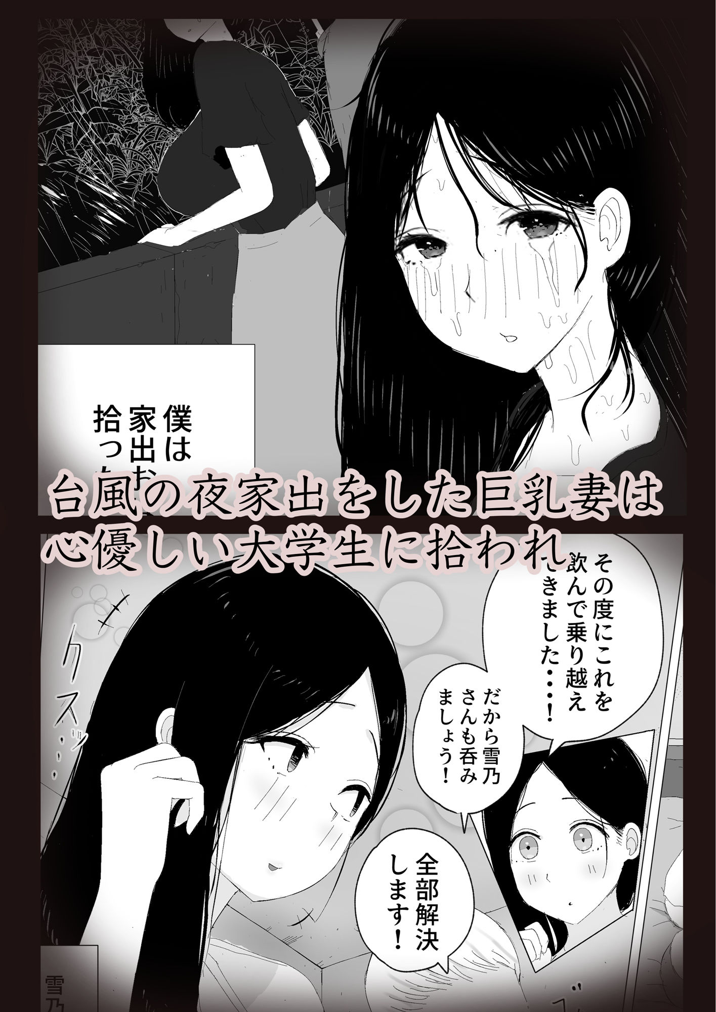 家出おばさん-家出中の人妻を性欲旺盛な大学生が拾い、中出し調教- サンプル2ページ目
